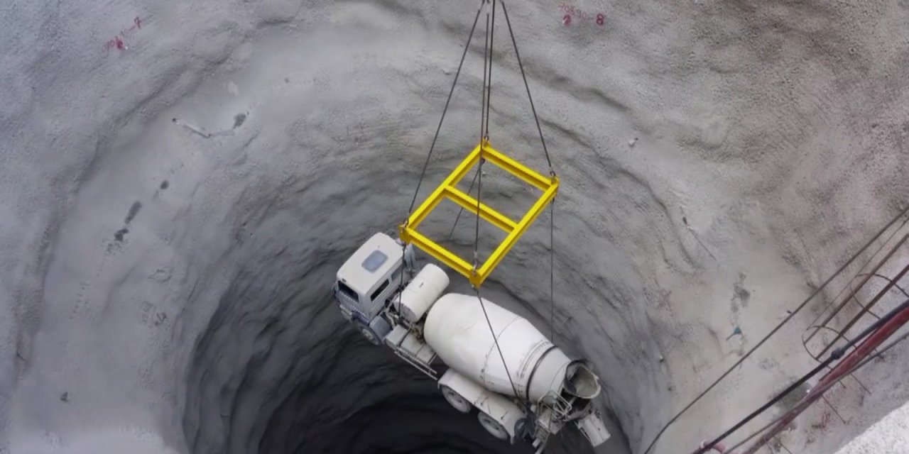 Yusufeli Barajı'nın gövdesinin tamamlanmasına 7 metre kaldı