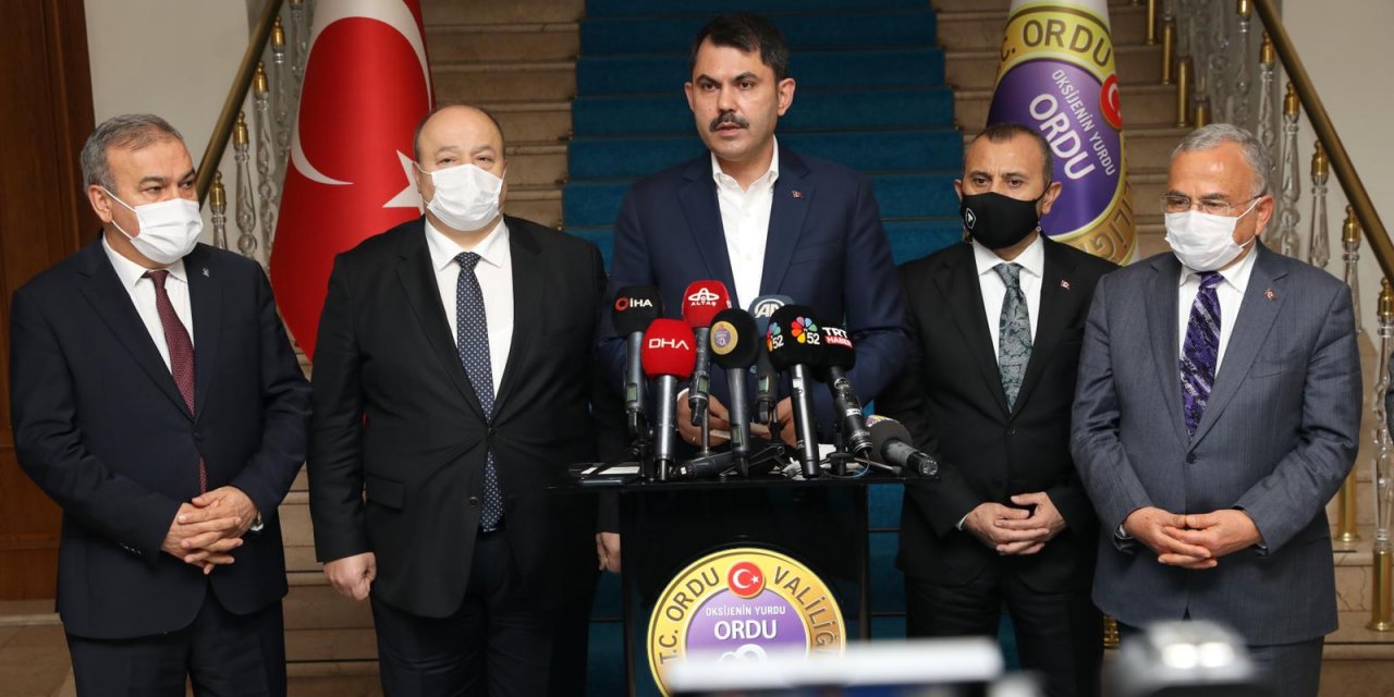 Bakan Kurum: Felaketlerle iklim değişikliği etkileri hissediliyor  
