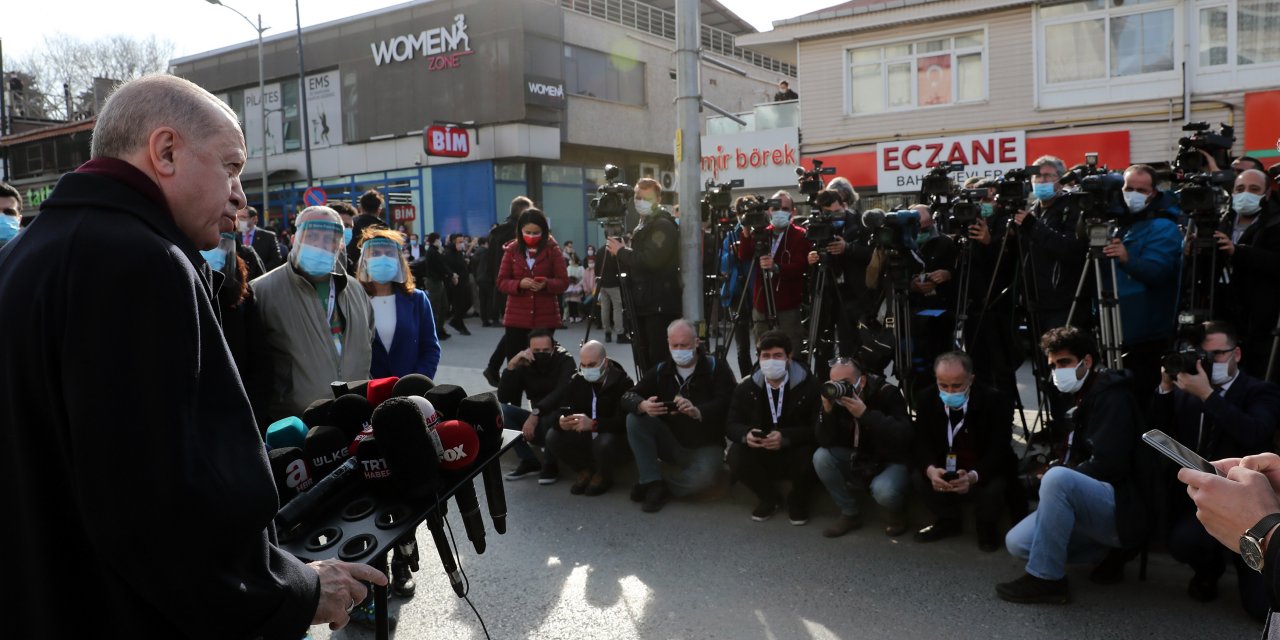Cumhurbaşkanı Erdoğan: Bu işin içinde teröristler var