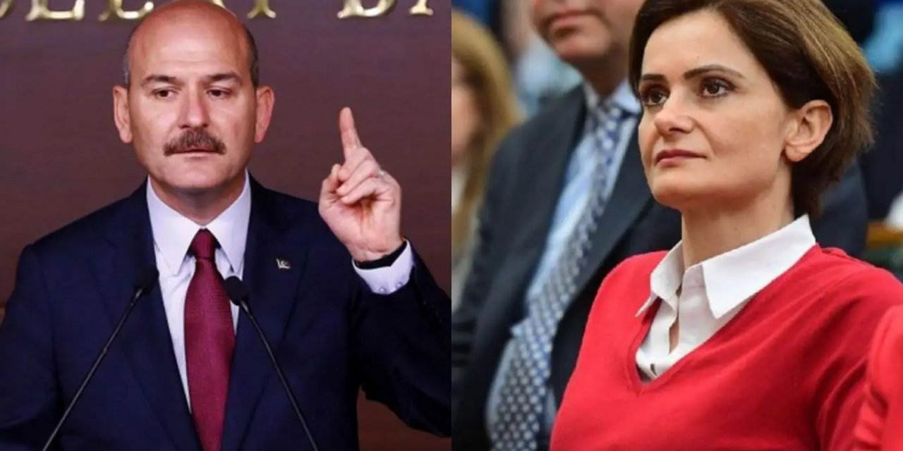 Erdoğan'dan sonra şimdi de Süleyman Soylu... Canan Kaftancıoğlu'ndan Soylu'nun ağır hakaretine jet cevap!