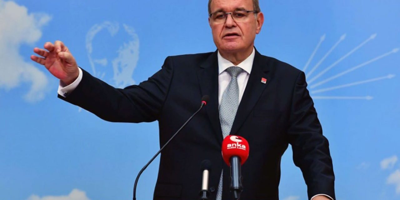 CHP Sözcüsü Faik Öztrak, “Mazine gülle atsan, istikbal seni topa tutar.”