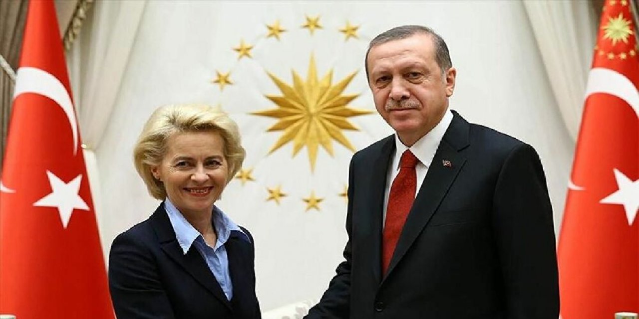 Erdoğan Türkiye'nin geleceğini Avrupa'da görüyor... Cumhurbaşkanı, AB Komisyonu Başkanı Leyen görüştü!