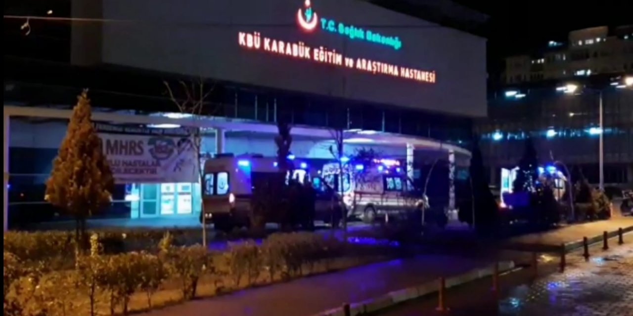 Karabük'te sobadan zehirlenen Suriyeli aile, hastaneye kaldırıldı
