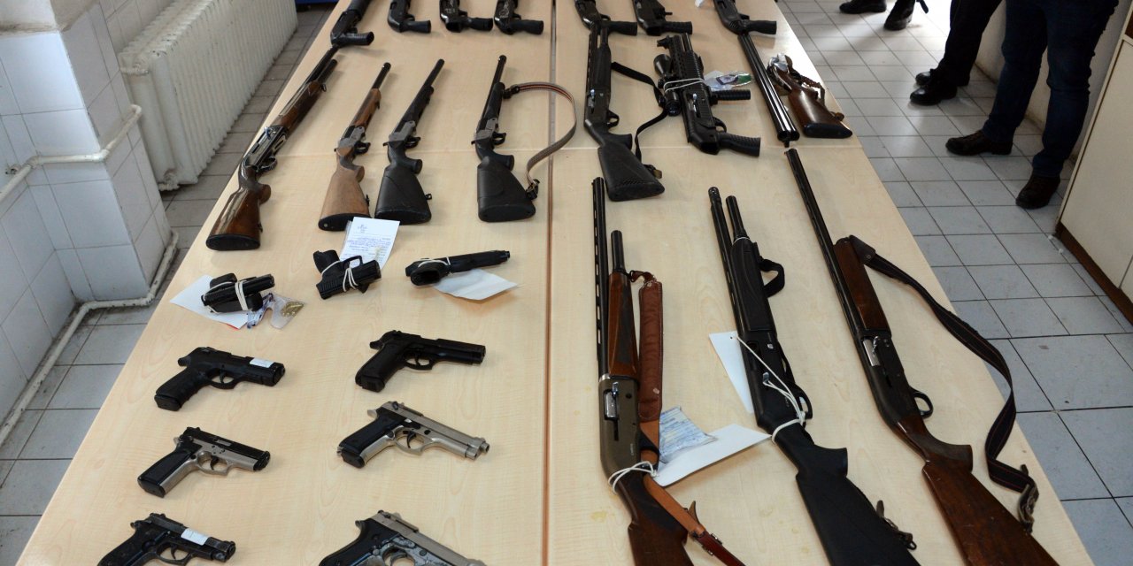 Kahramanmaraş'ta 109 maganda silahları ile birlikte yakalandı