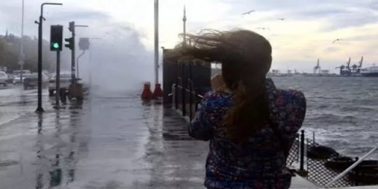 Meteoroloji'den sağanak ve fırtına uyarısı