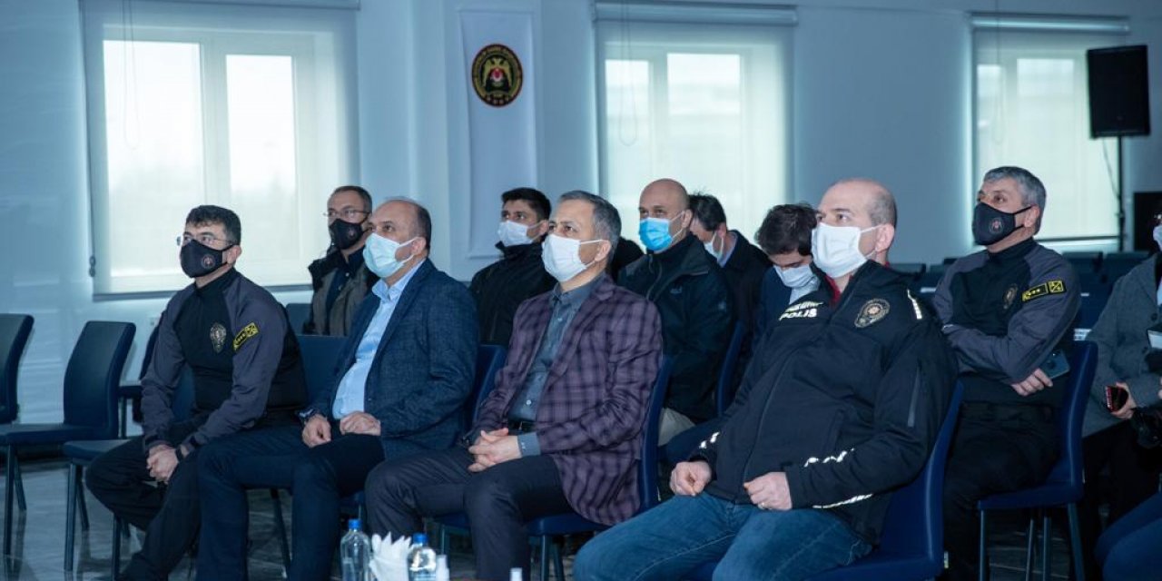 İçişleri Bakanı Süleyman Soylu Takviye Kuvvet Müdürlüğü'nü ziyaret etti