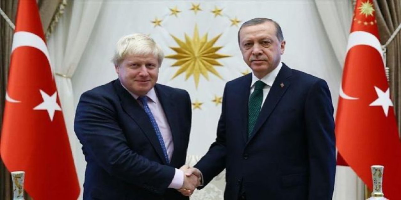 Erdoğan, Boris Johnson ile görüştü