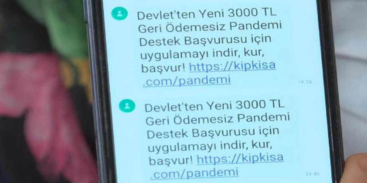 Aman dikkat! Bu mesaja sakın tıklamayın... Dolandırıcılardan yeni yöntem!