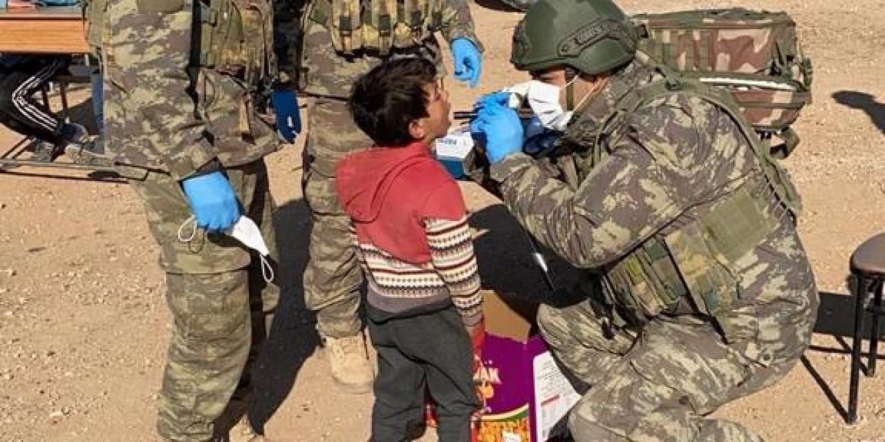 Mehmetçik Tel Abyad'da