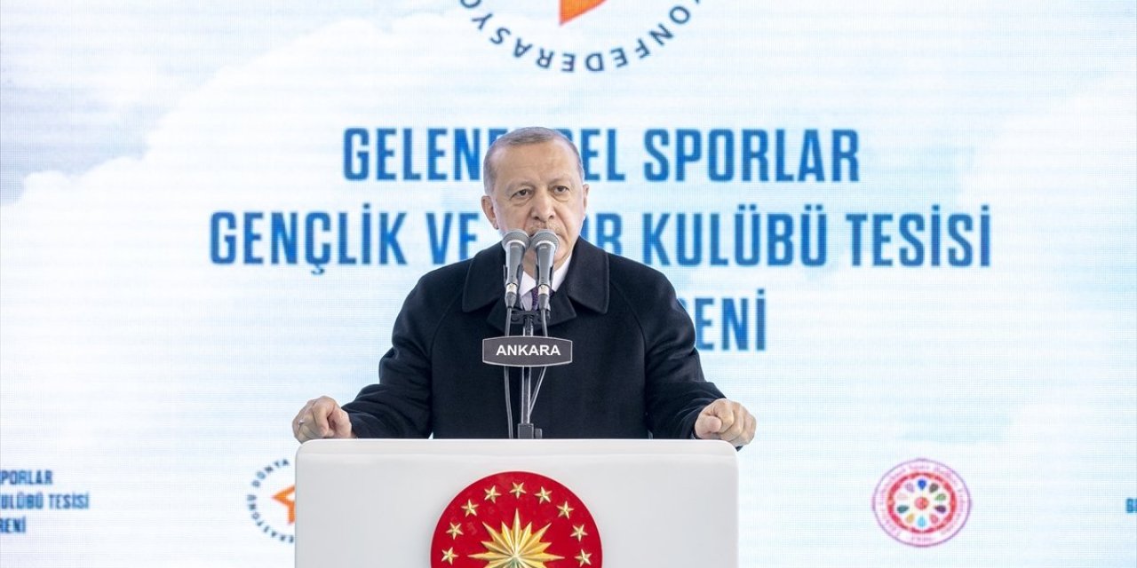 Cumhurbaşkanı Erdoğan, 1,5 yıldır faaliyette olan tesise açılış töreni düzenledi! Bugüne nasip oldu...