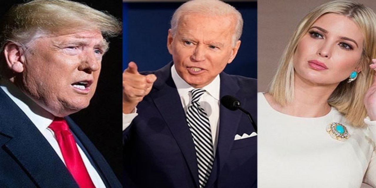 Trump ailesi karıştı... Baba kızın arasına Biden girdi!