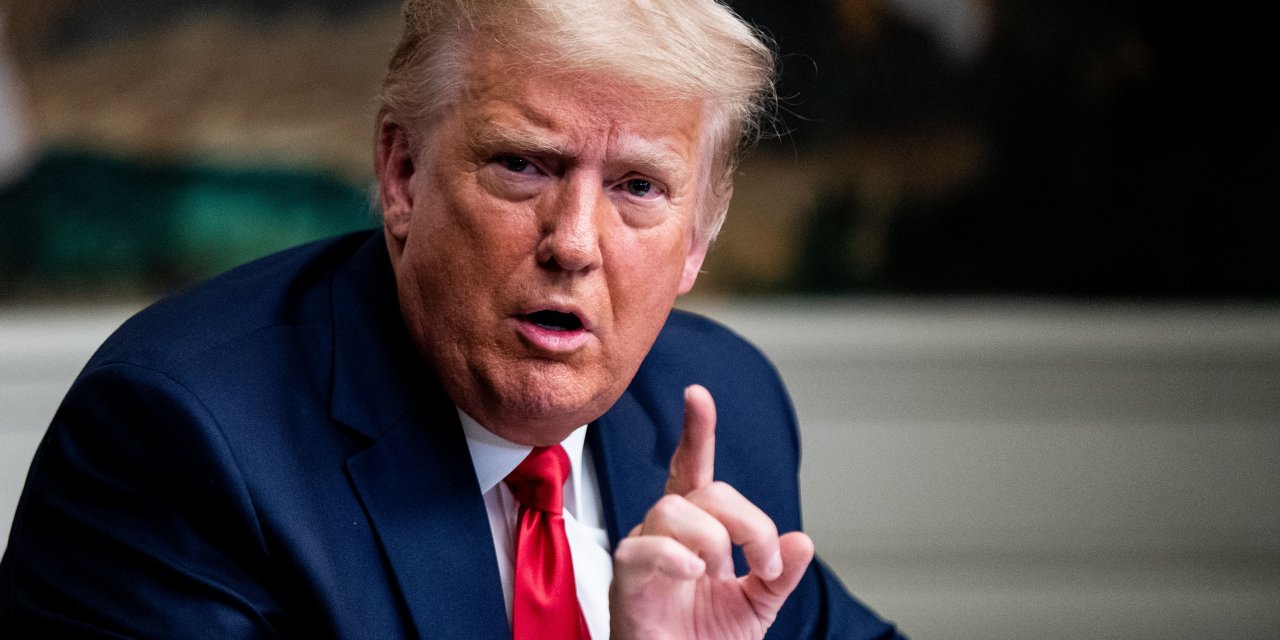 Donald Trump,  "Ben şiddet istemiyorum, hiç istemedim": Trump'a  istifa edip etmeyeceği soruldu