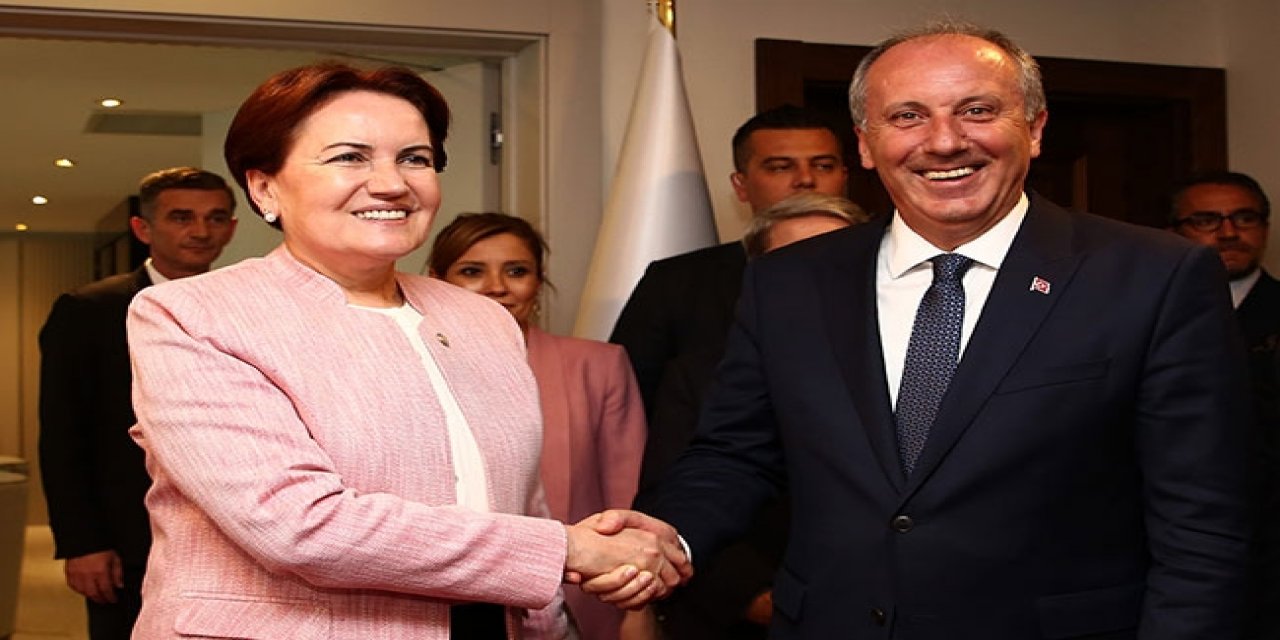İnce’den Akşener’e yanıt: Mantıksız ve İçimizde bir hain var; partimin oyu 22, benim oyum 30,6. Sayın Akşener ise partisinden 3 puan az aldı. Akşener, partisi kadar oy alabilseydi zaten seçim ikinci tura kalıyordu.