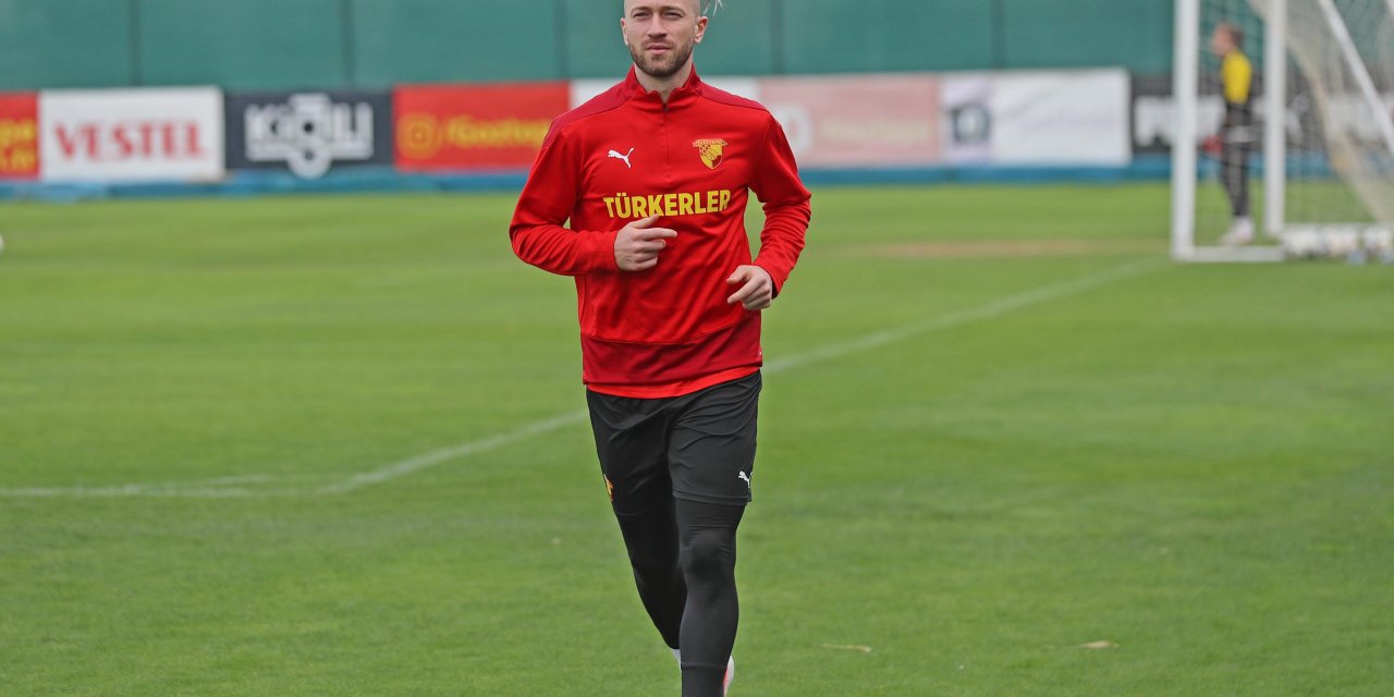 Göztepe'nin yeni transferi Peter Zulj ilk idmanına çıktı