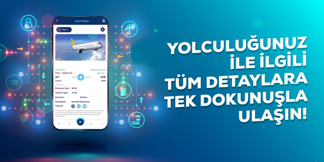 'Uçuş Rehberim' uygulaması 3 ayda 44 bin cihaza indirildi