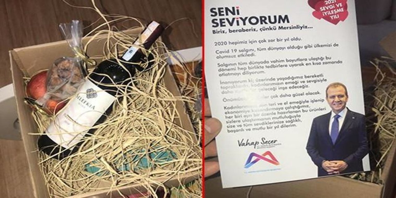 CHP'li Mersin Belediyesi'nin yılbaşı hediyesine suç duyurusu!