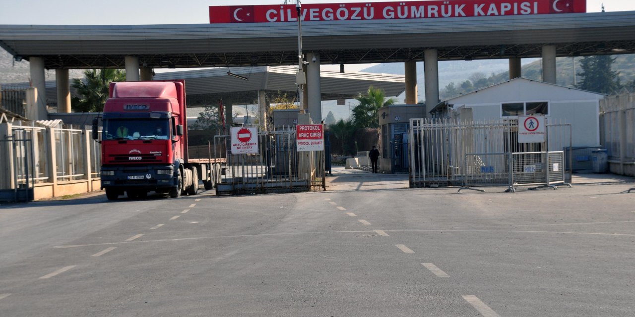 Cilvegözü’nden Suriye’ye 115 milyon 314 bin dolarlık ihracat