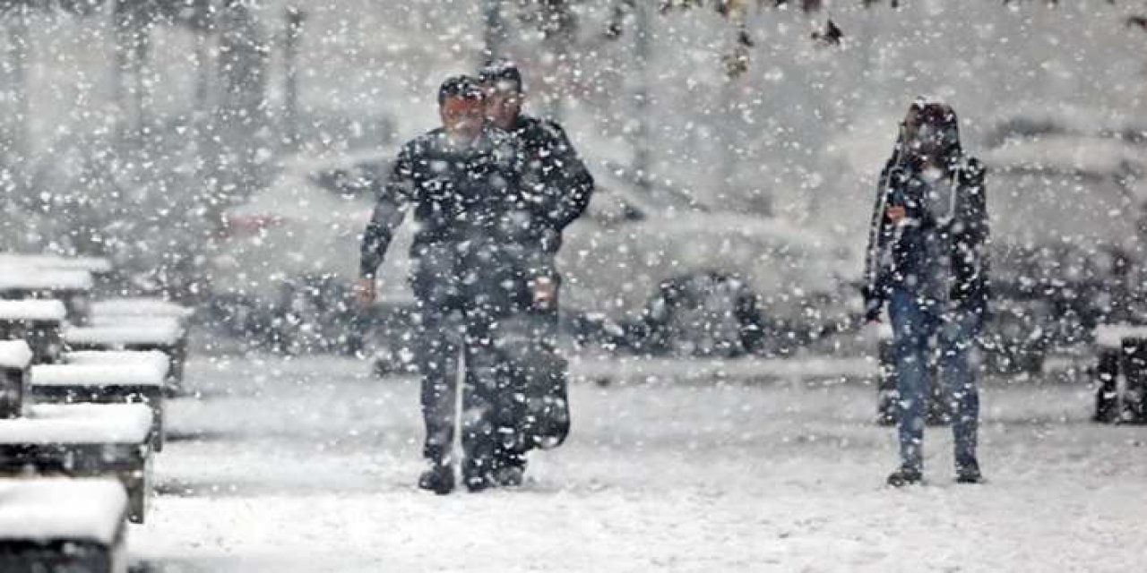 Meteoroloji'den 3 il için kuvvetli kar uyarısı!