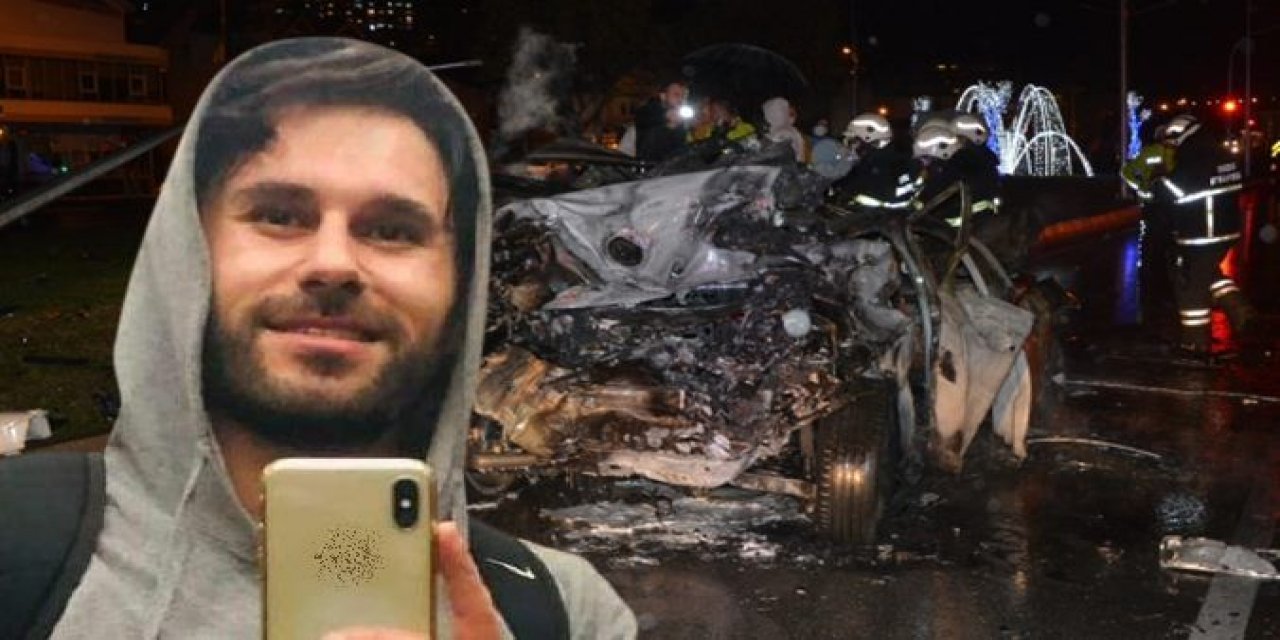 Yanan araçta ölen kişi milletvekilinin oğlu çıktı!