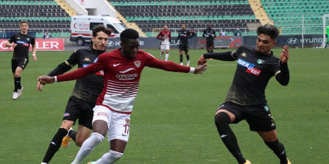 Yukatel Denizlispor-Atakaş Hatayspor: 0-2