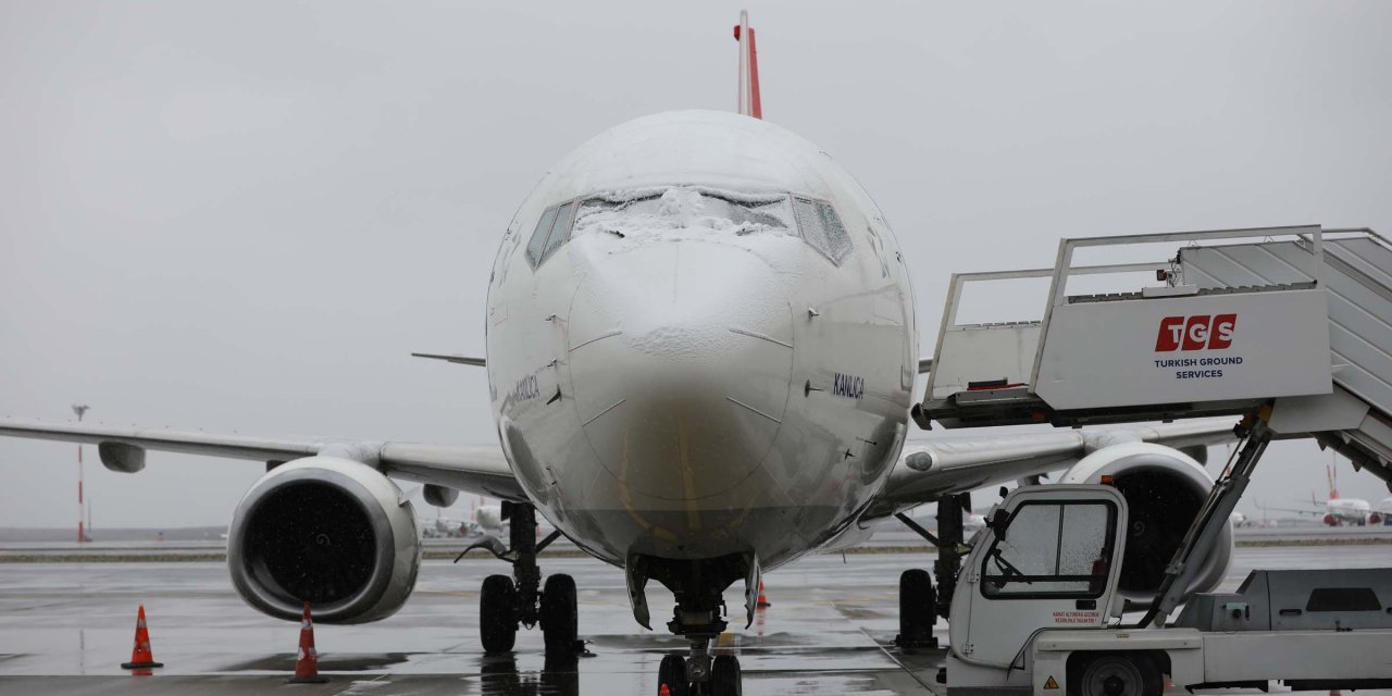THY, 3 günde 125 uçağa de-icing işlemi uyguladı