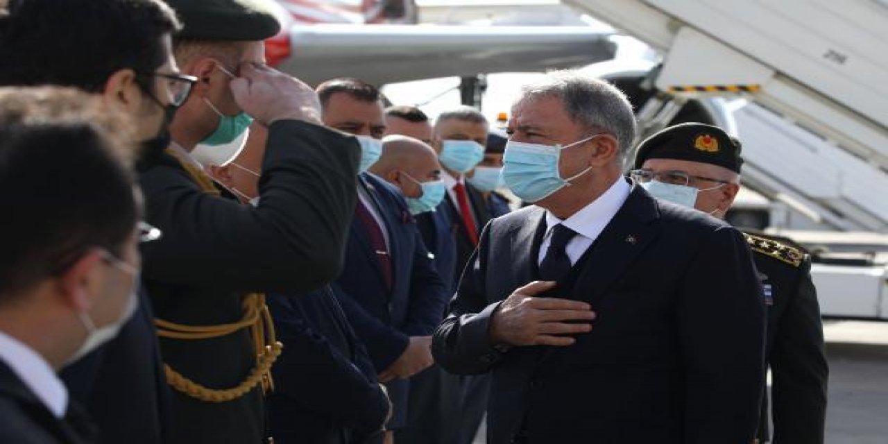 Bakan Akar'dan sürpriz Irak ziyareti