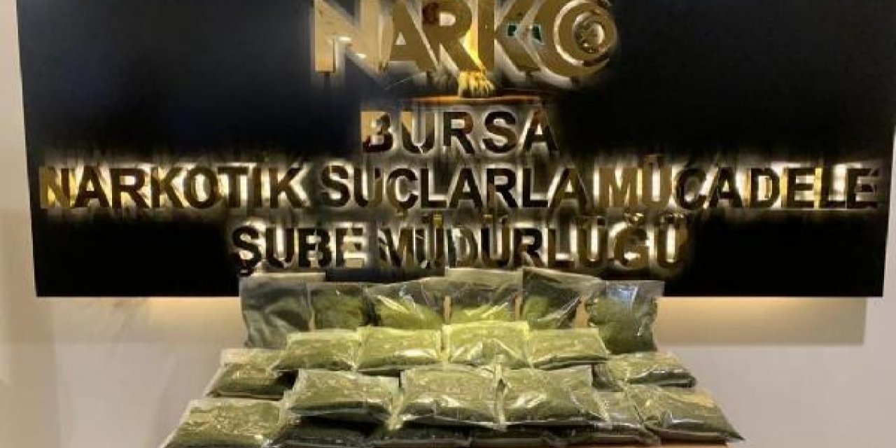 Evinde 13 kilogram bonzai ele geçirilen uyuşturucu taciri tutuklandı