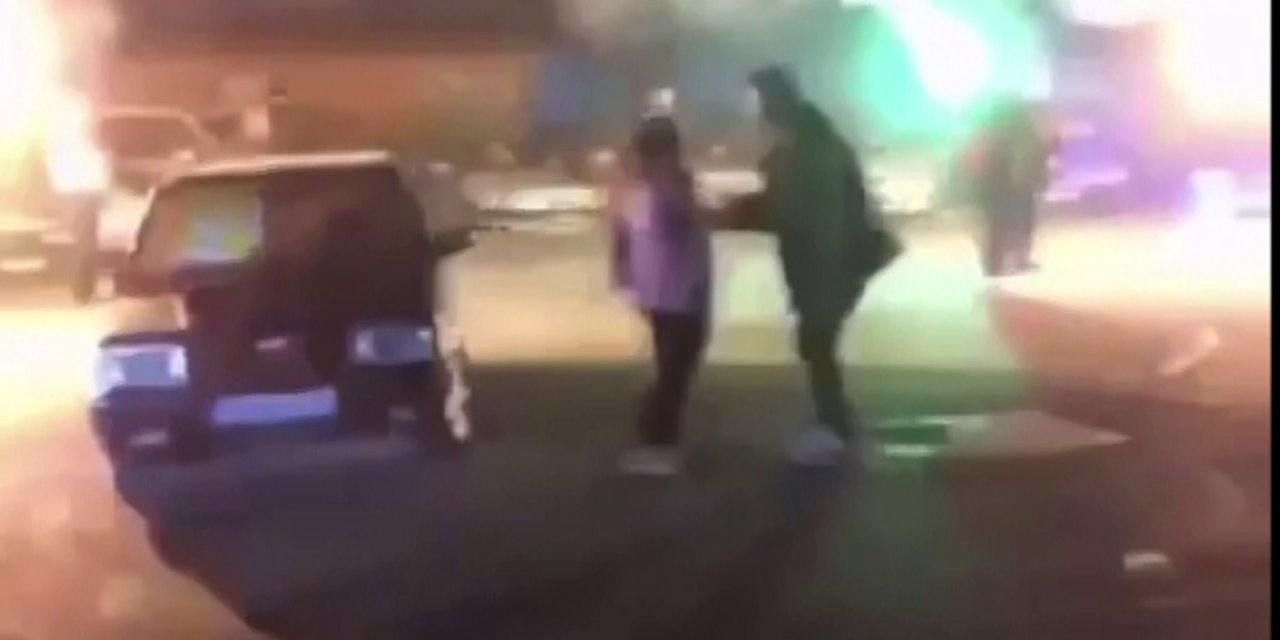 Antalya'da driftli evlilik teklifi