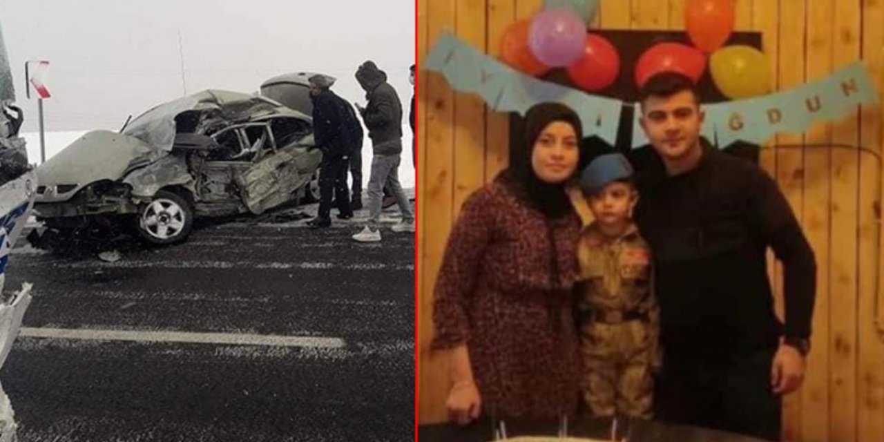 Katliam gibi kaza... Otobüsle otomobil çarpıştı; bir aile yok oldu!