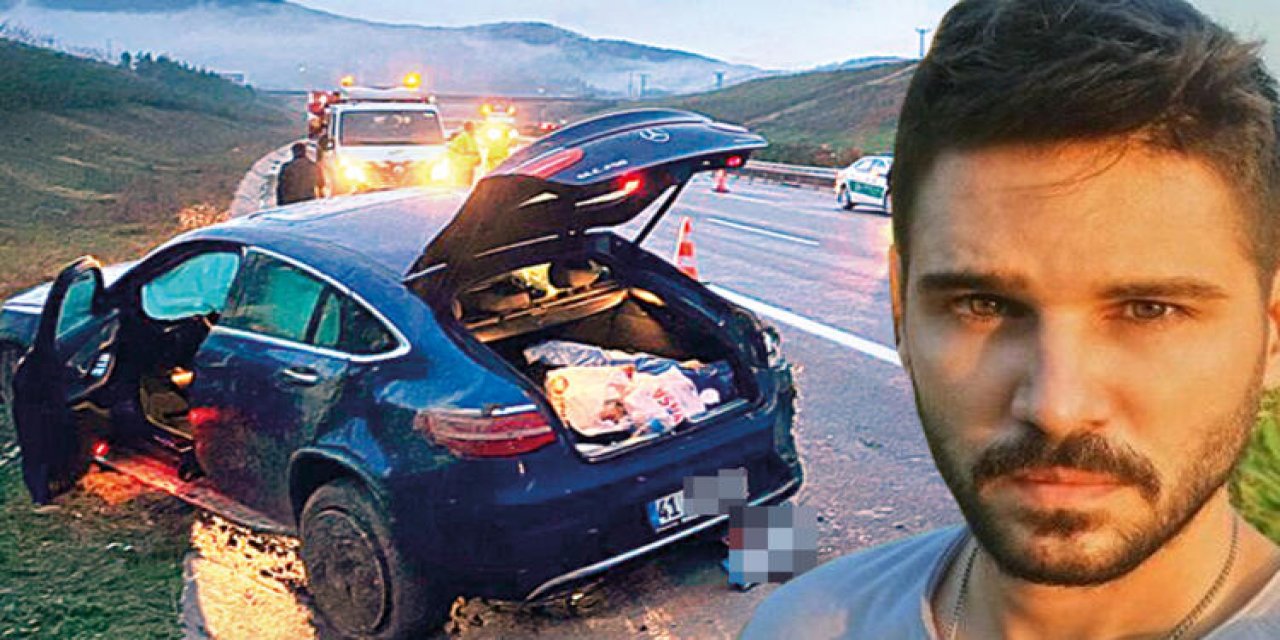 Arabası takla attı!  Ünlü oyuncu ölümden döndü...