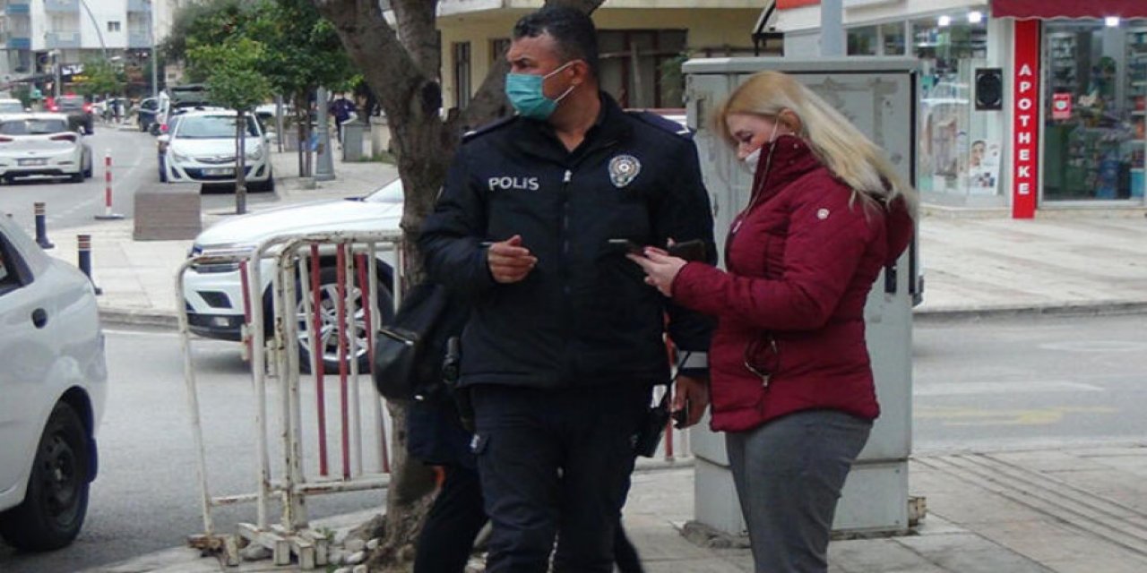 Sahte parayla alışveriş yapan Gürcü kadın, yakalandı