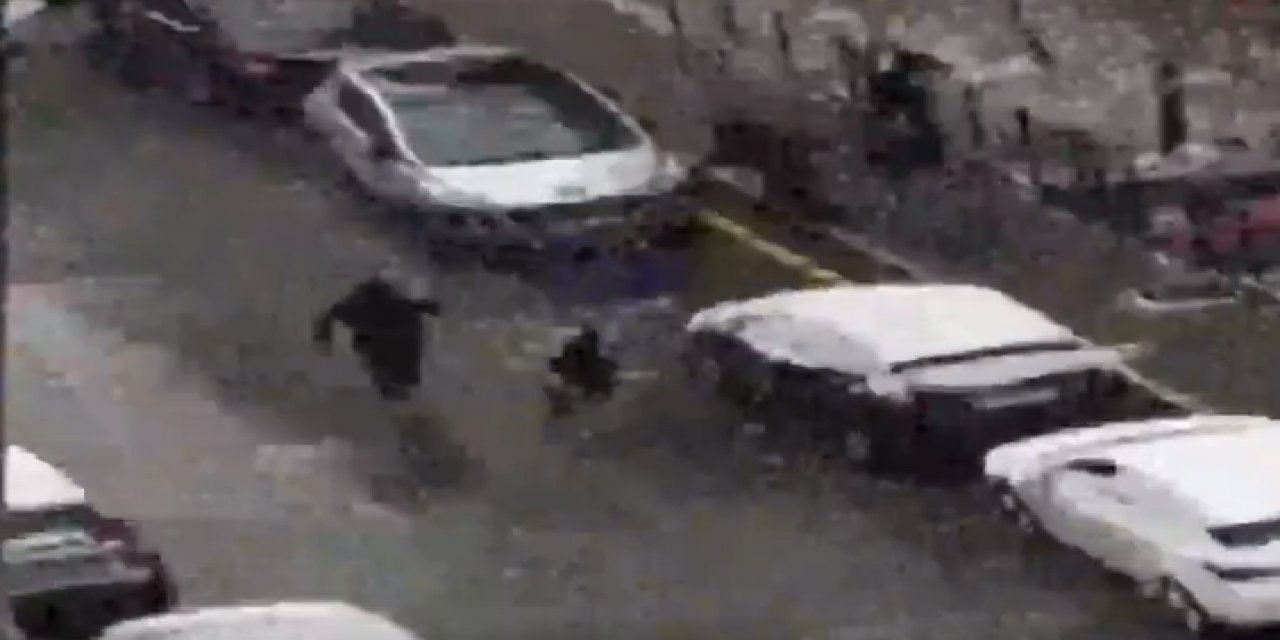 Görüntüler ortaya çıktı! İşte Selçuk Özdağ'a saldırı anı... Silah sesleri duyuldu!