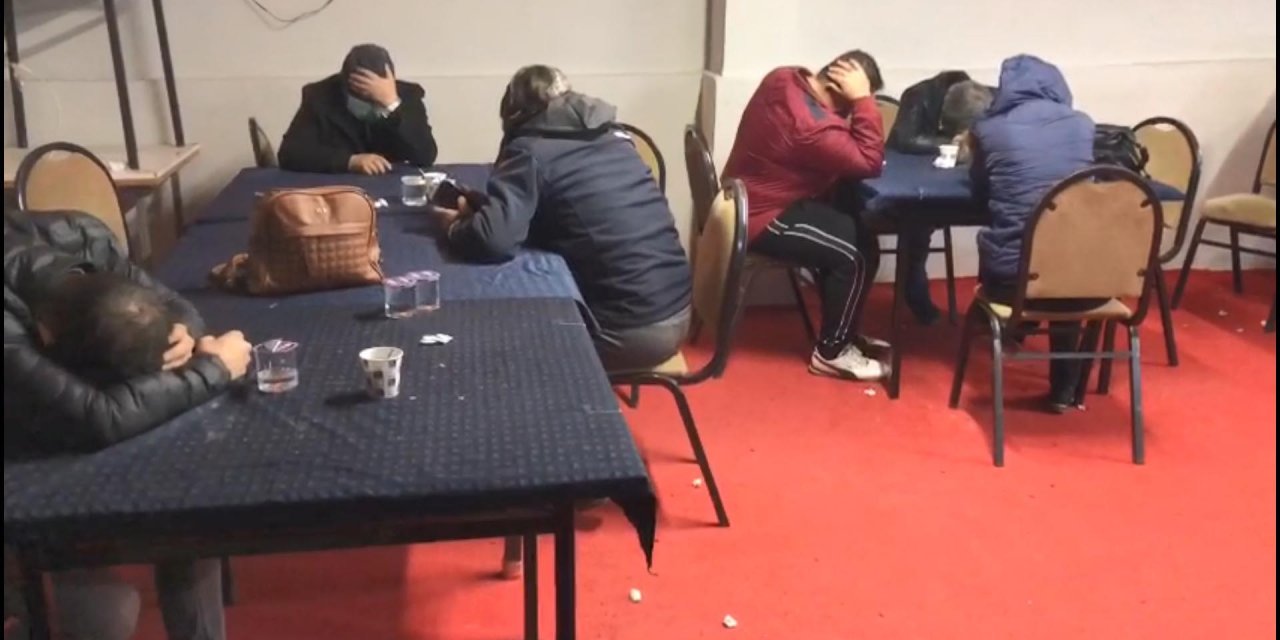 Eskişehir’de kumar oynayan 58 kişiye 260 bin lira ceza