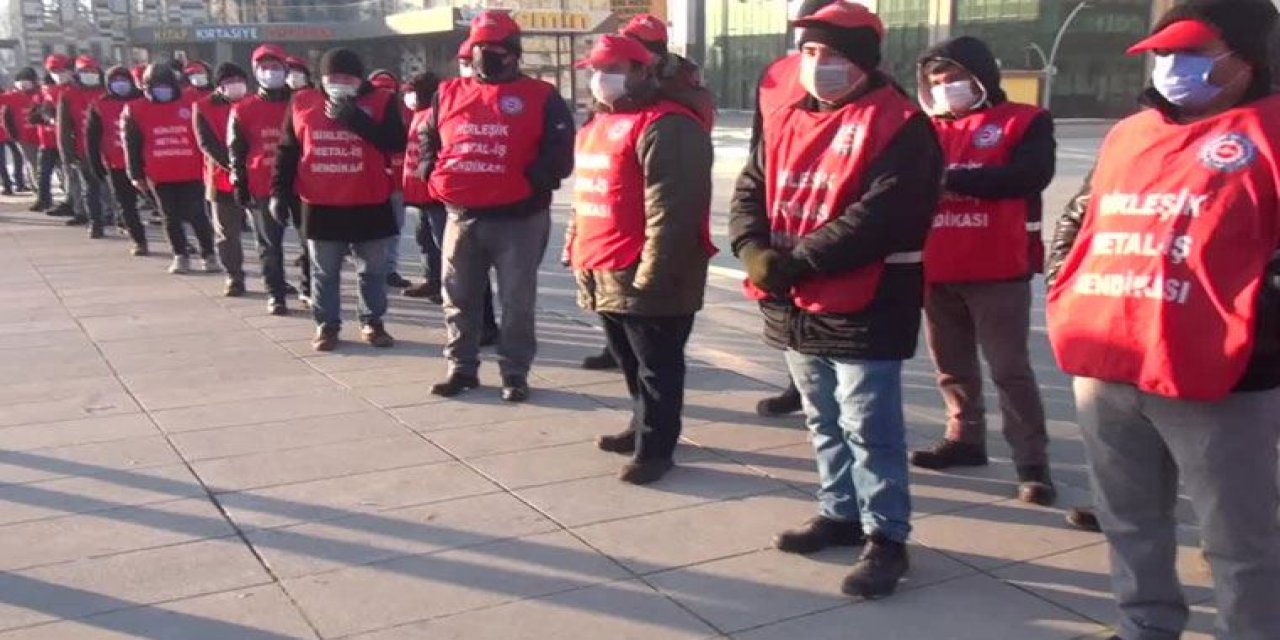 Sendikalı oldukları için işten çıkarıldılar! İşçiler Ankara yolunda...