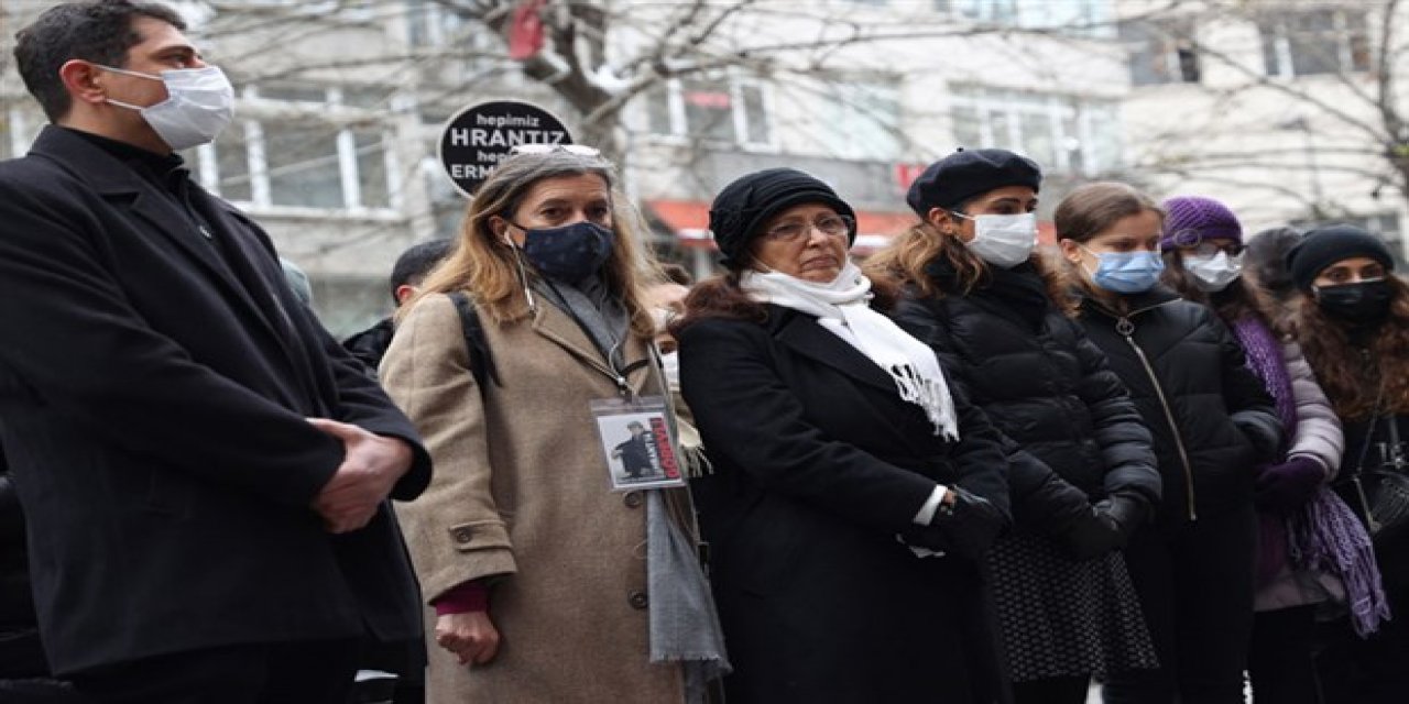 Hrant Dink katledilişinin 14. yılında anıldı! Rakel Dink: 14 yıldır çözemediler, nasıl kapatırız diye çabalıyorlar