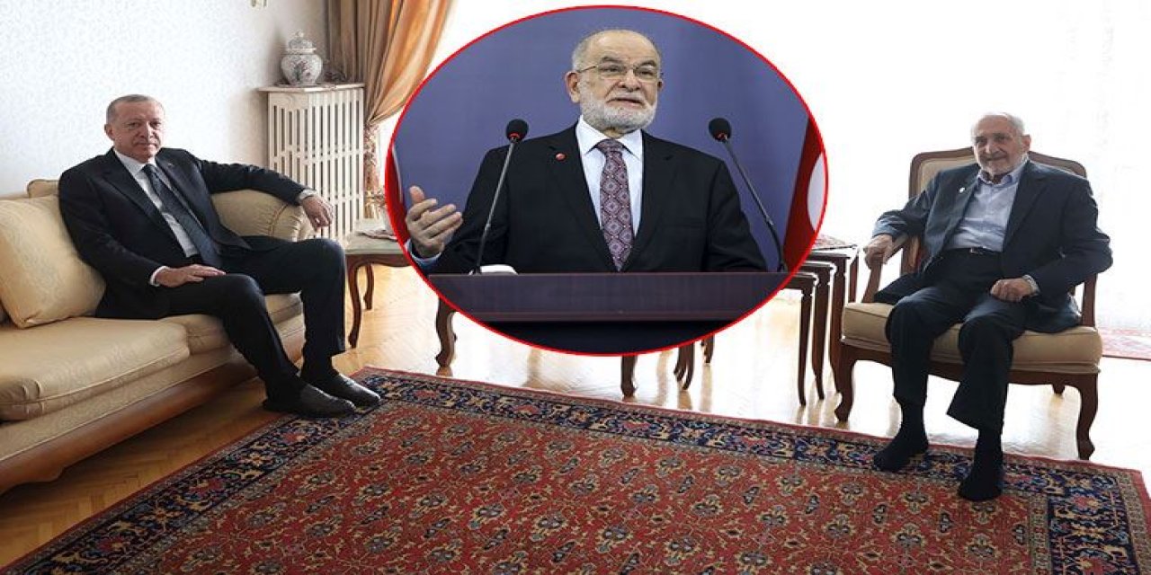 Karamollaoğlu’ndan Erdoğan’a "ziyaret" çıkışı! Samimiyseniz bizim fikirlerimizi dinleyin...