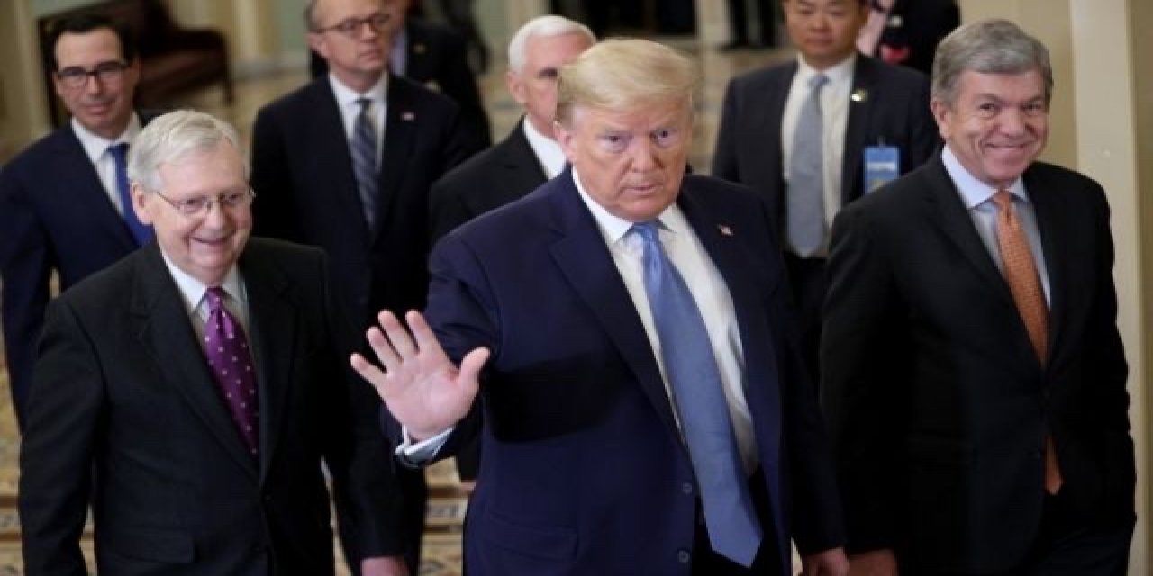 Dünyanın gözü ABD'de...Veda eden Trump'tan "yine görüşeceğiz" mesajı