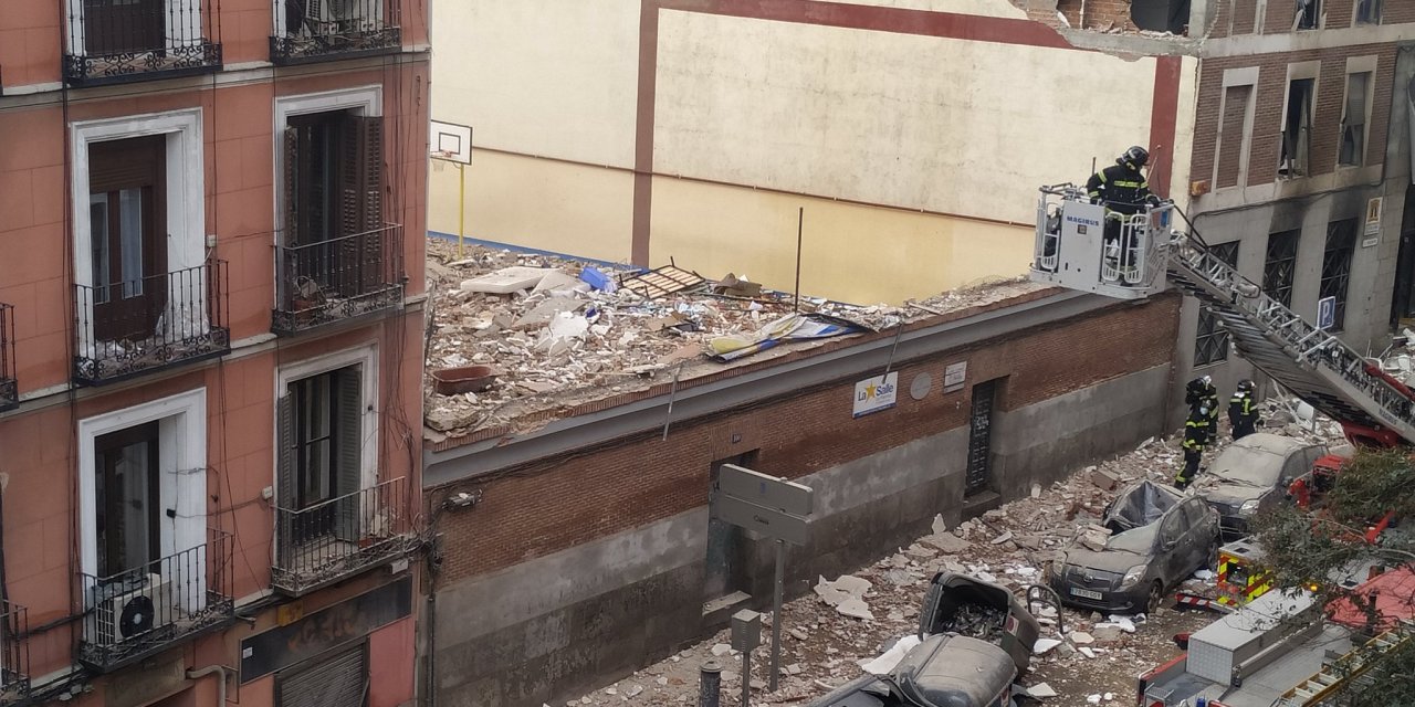 İspanya'nın başkenti Madrid’de patlama : 2 ölü