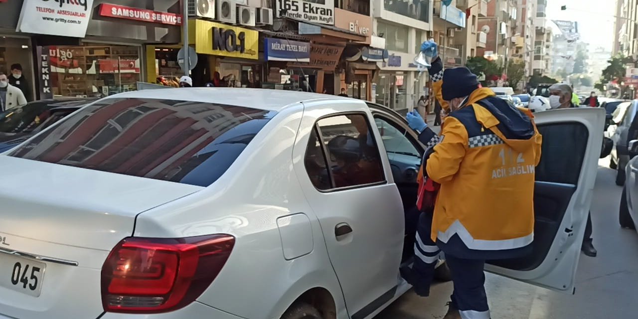 Seyir halindeyken, direksiyonda fenalaştı