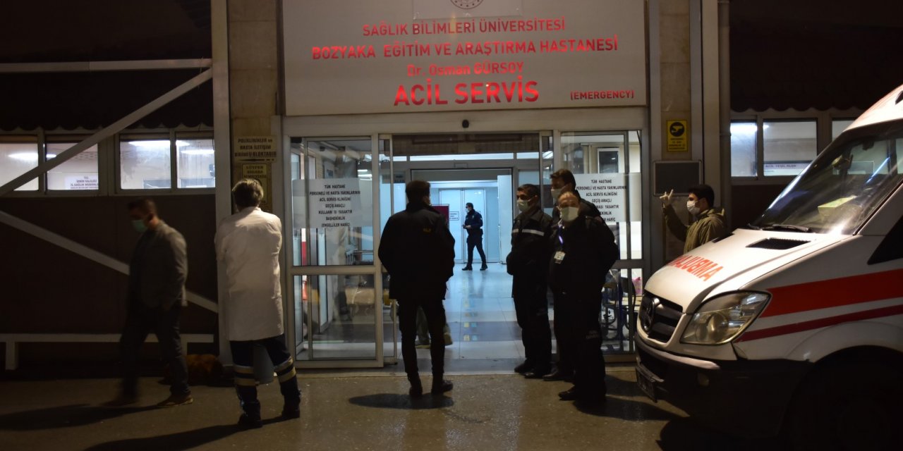 Kalp krizi geçirdiği düşünülen kişinin hastanede sırtından vurulduğu anlaşıldı