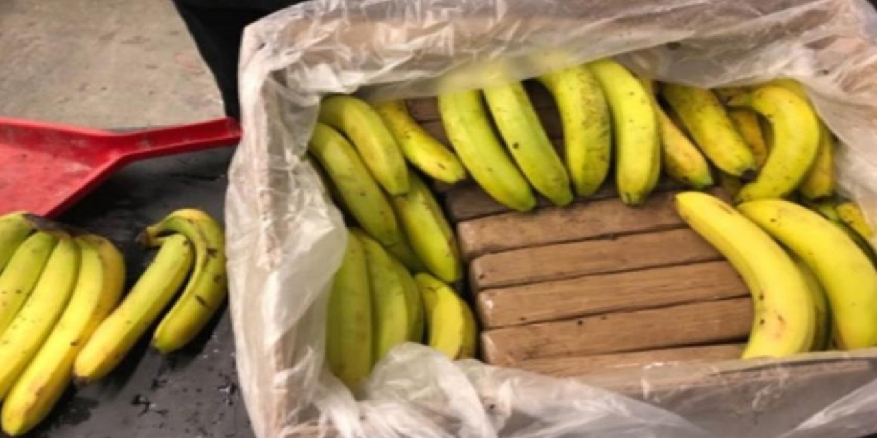 Akılalmaz olay... Kokain dolu muzlar yanlışlıkla marketlere gitti...