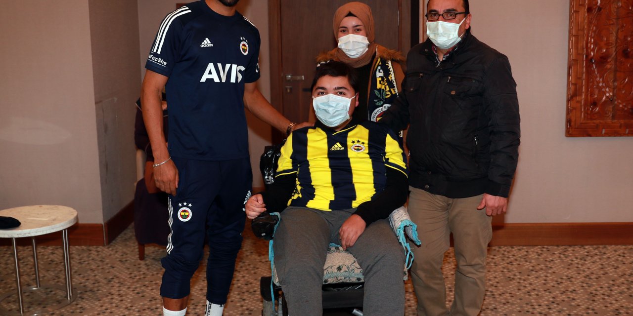 Fenerbahçeli genç taraftarın hayali gerçekleşti
