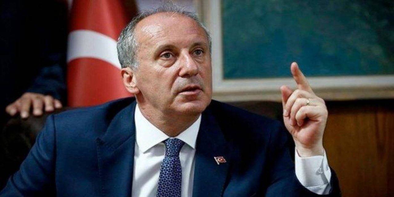 Muharrem İnce Binali Yıldırım'a sert çıktı