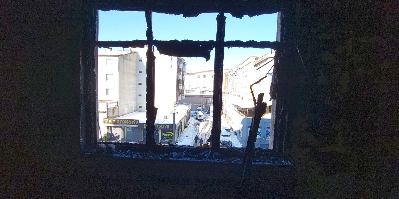 Sobadan çıkan yangında ağır yaralanan kadın Ankara'ya sevk edildi
