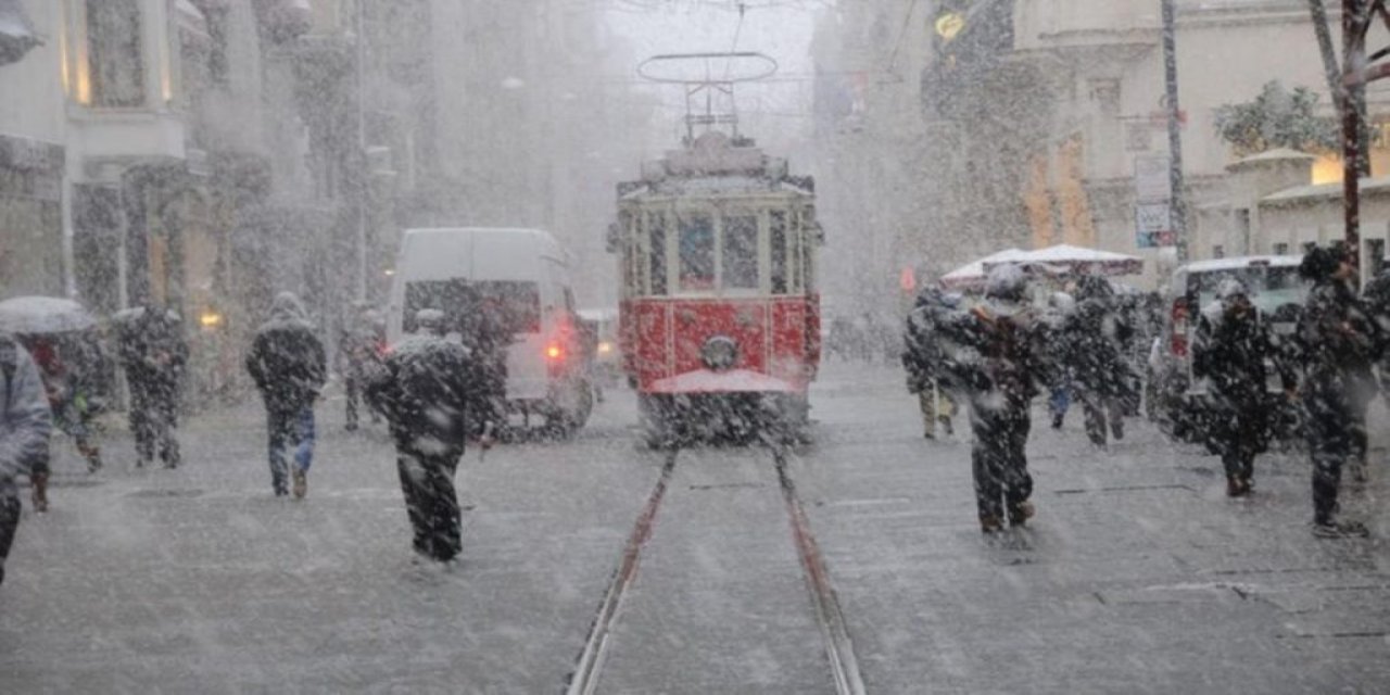 İstanbul'a kar geliyor...