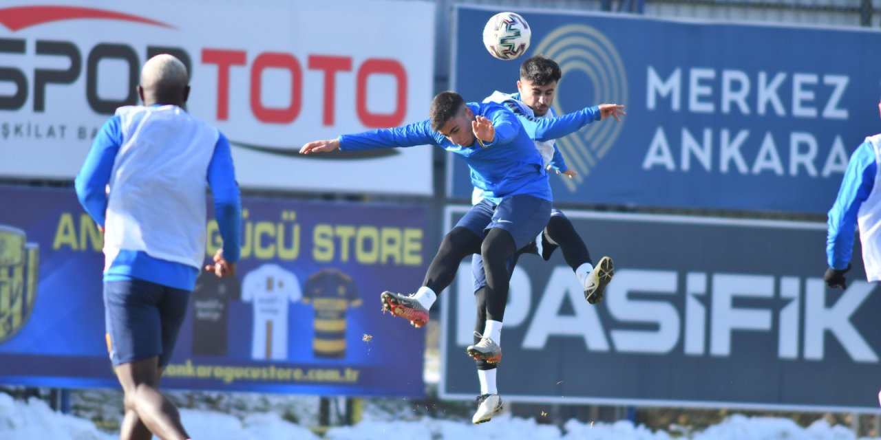 Ankaragücü, Aytemiz Alanyaspor maçının hazırlıklarına başladı 