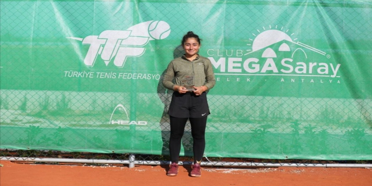 J3 Belek Tenis Cup'ta 3 kupa 