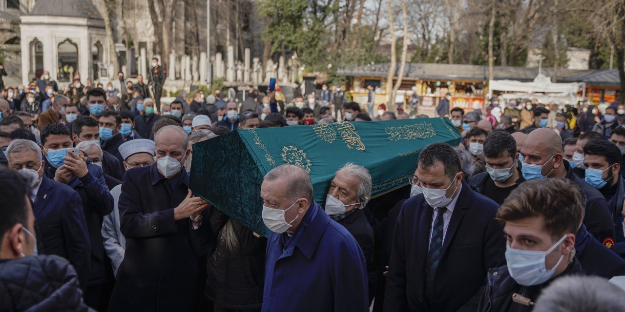 Erdoğan, Yavuz Bahadıroğlu'nun cenaze törenine katıldı