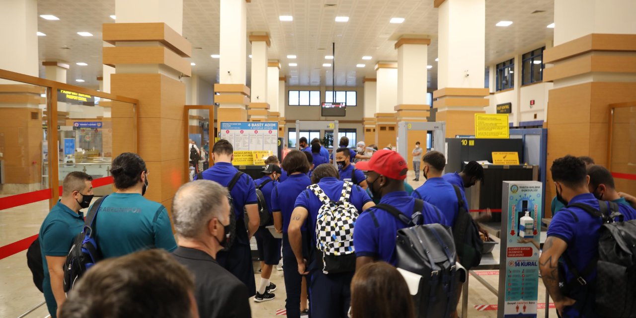 Trabzonspor Gaziantep'e gitti