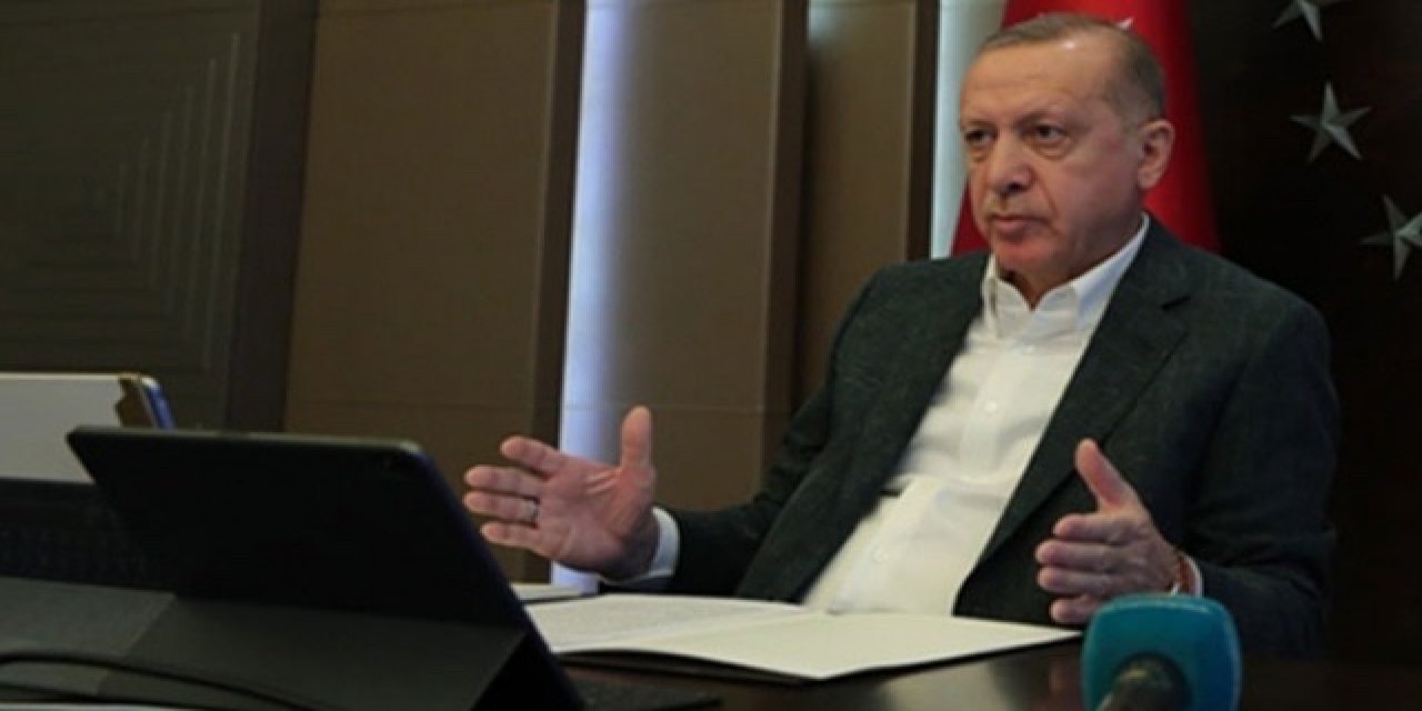 Cumhurbaşkanı Tayyip Erdoğan'dan SİHA ve İHA'ların kameralarını satmayan Kanada'ya tepki: NATO’da beraber değil miyiz? Beraberiz. Niye böyle bir yaklaşım yapıyorsun?